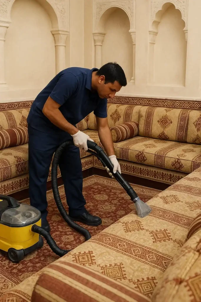 "شركة تنظيف مجالس سهم العرب في الفجيرة – تنظيف احترافي للمجالس"